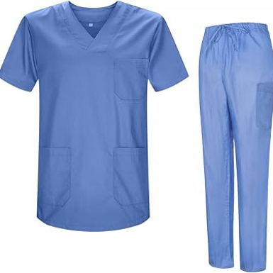 Unisex Scrubs Suit 100% cotton 