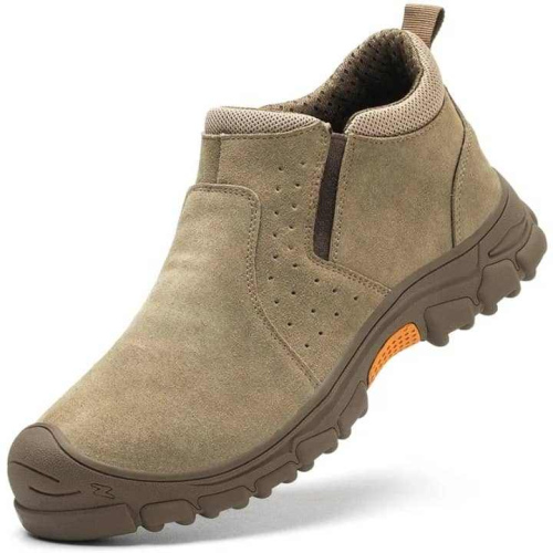 DG-2501 Lightweight Leather Safety Shoe with Steel Toe