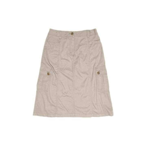 Utility Khaki Cargo Skirt 100% cotton 