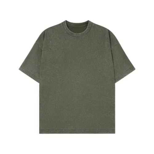 Plain Round-neck T-shirt 100% cotton 