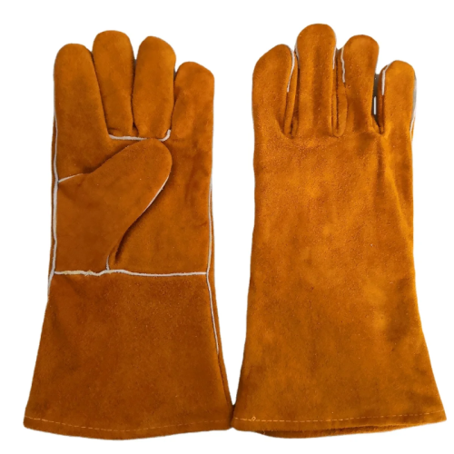 14/16" Long Leather Gloves 