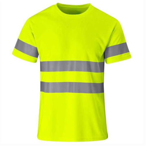 Hi Viz T-shirt with Reflective 100% polyester 