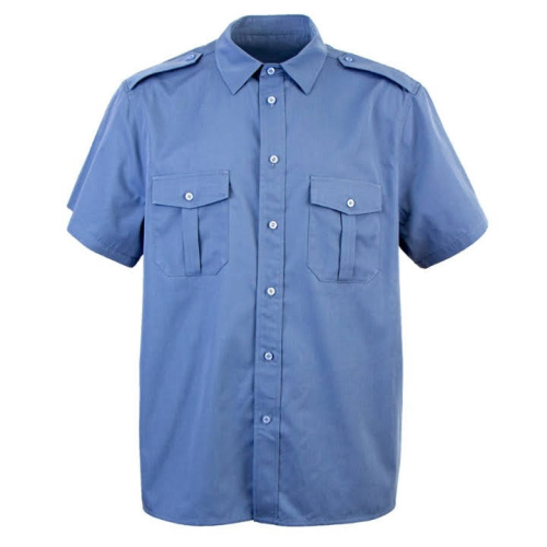 Short Sleeve Security Guard Shirt 100% cotton 