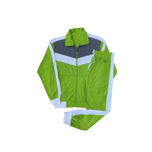 Two-tone Tracksuit Jogger with Panel Stripes 